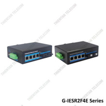 Switch công nghiệp 4 cổng ethernet 2 cổng quang 10/100Mbps GNETCOM G-IESR2F4E