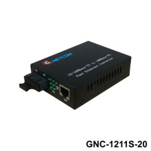Converter quang 2 sợi Gnetcom  GNC-1211S-20 I 10/100M