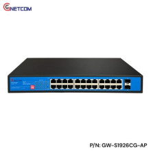 Switch PoE 24 cổng GNETCOM GW-S1926CG-AP