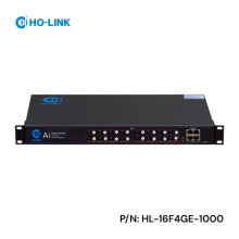 Switch quang 16 Port SC 1000Mbps + 4 Port Uplink Gigabit HL-16F4GE-1000