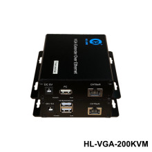 Bộ chuyển đổi VGA sang Lan có cổng USB 200m HO-LINK HL-VGA-200KVM