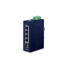 Switch công nghiệp Planet IGS-510TF, 5 Port Gigabit +1 SFP