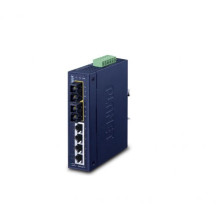 Switch công nghiệp Planet ISW-621T/ISW621TS15, 4 port 10/100M+2FX