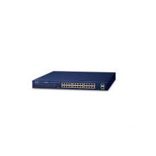 Switch PoE Planet GSW-2620HP, 24 cổng 10/100/1000Mbps + 2 Uplink
