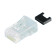 Đầu bấm hạt mạng 2 mảnh Commscope Cat6/ Cat5 mã 5-558530-2