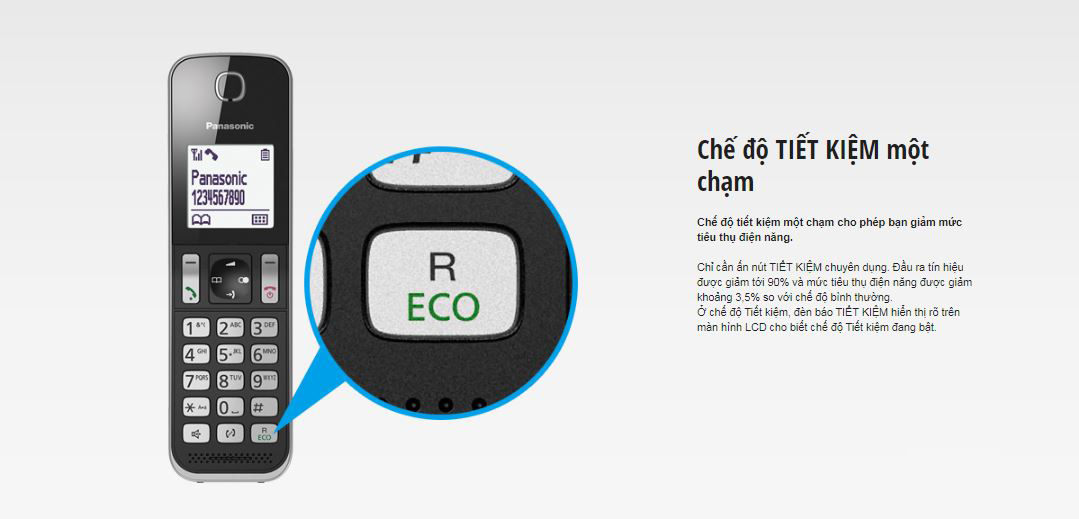 Điện thoại mẹ bồng con Panasonic KX-TGD312CX