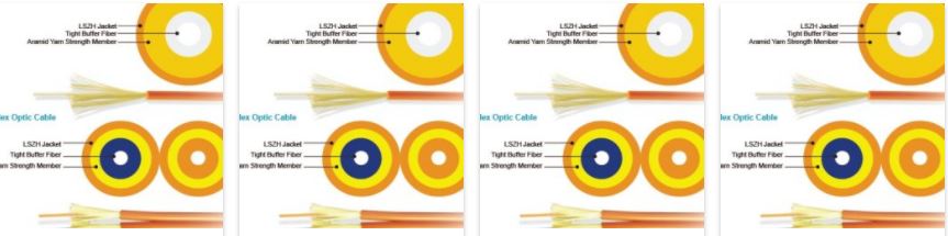 Cáp quang simplex trong nhà