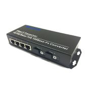 Switch quang chuyển tiếp Ho-link HL-2F4E-1SC | 4 cổng lan 2 cổng quang 10/100MB