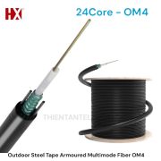 Cáp quang multimode 24FO OM4 GYXTW 50/125µm outdoor