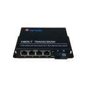 Converter quang 4 Lan Gnetcom GNC-2114S-20B | 4 Cổng Ethernet 10/100/1000M 