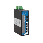 Switch công nghiệp 3Onedata IES206-2GS | 4 cổng Ethernet + 2 SFP