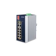 Switch PoE công nghiệp Planet IFGS-1022HPT, 8 port PoE 10/100M+ 2 Uplink