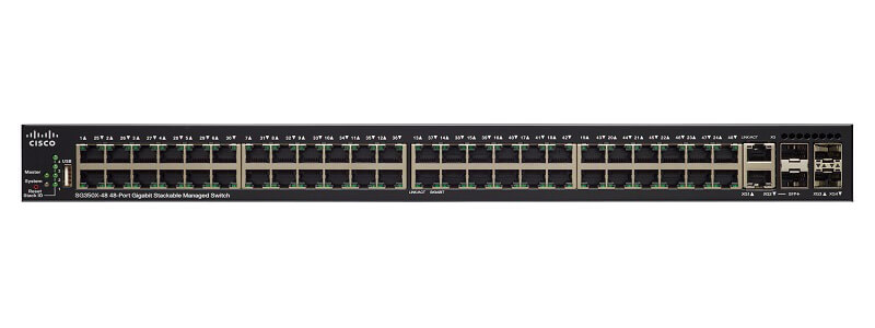   Cisco SF350-48MP 48-Port 10/100 PoE Managed Switch